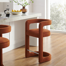 Load image into Gallery viewer, Winslow Performance Velvet Counter Stool