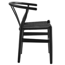 Load image into Gallery viewer, Amish 29&quot; Wood Dining Chair - Black