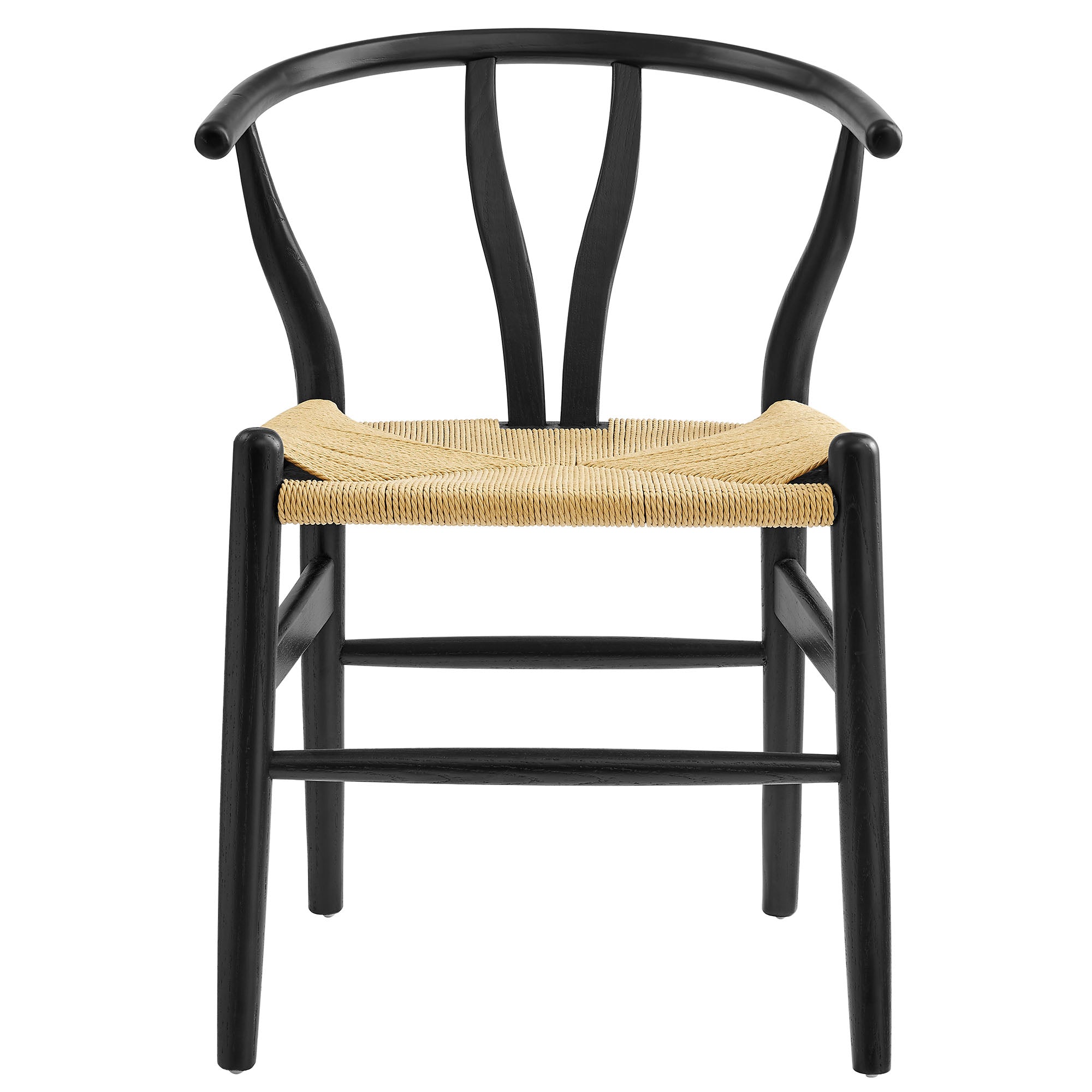 Amish 29" Wood Dining Chair - Black
