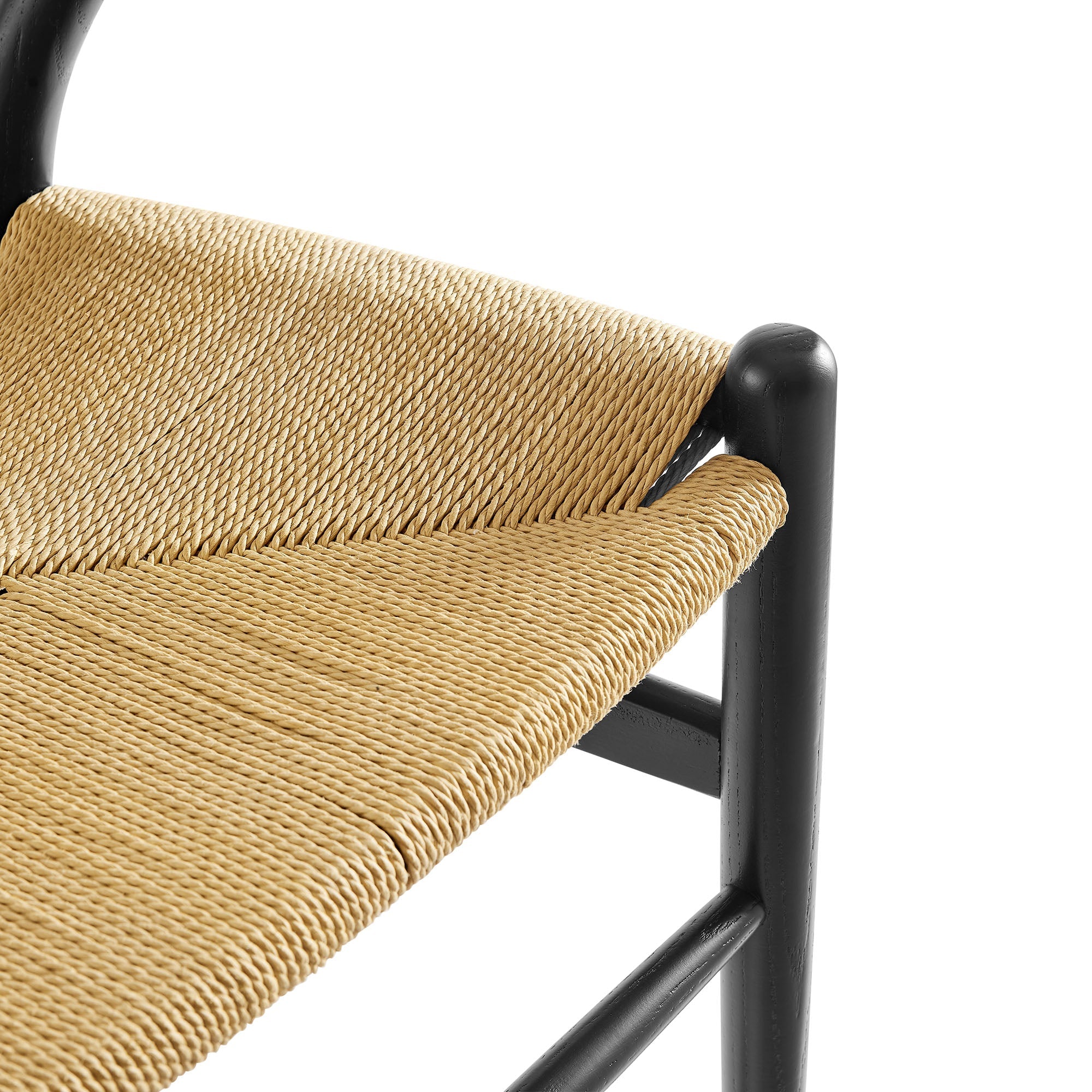 Amish 29" Wood Dining Chair - Black