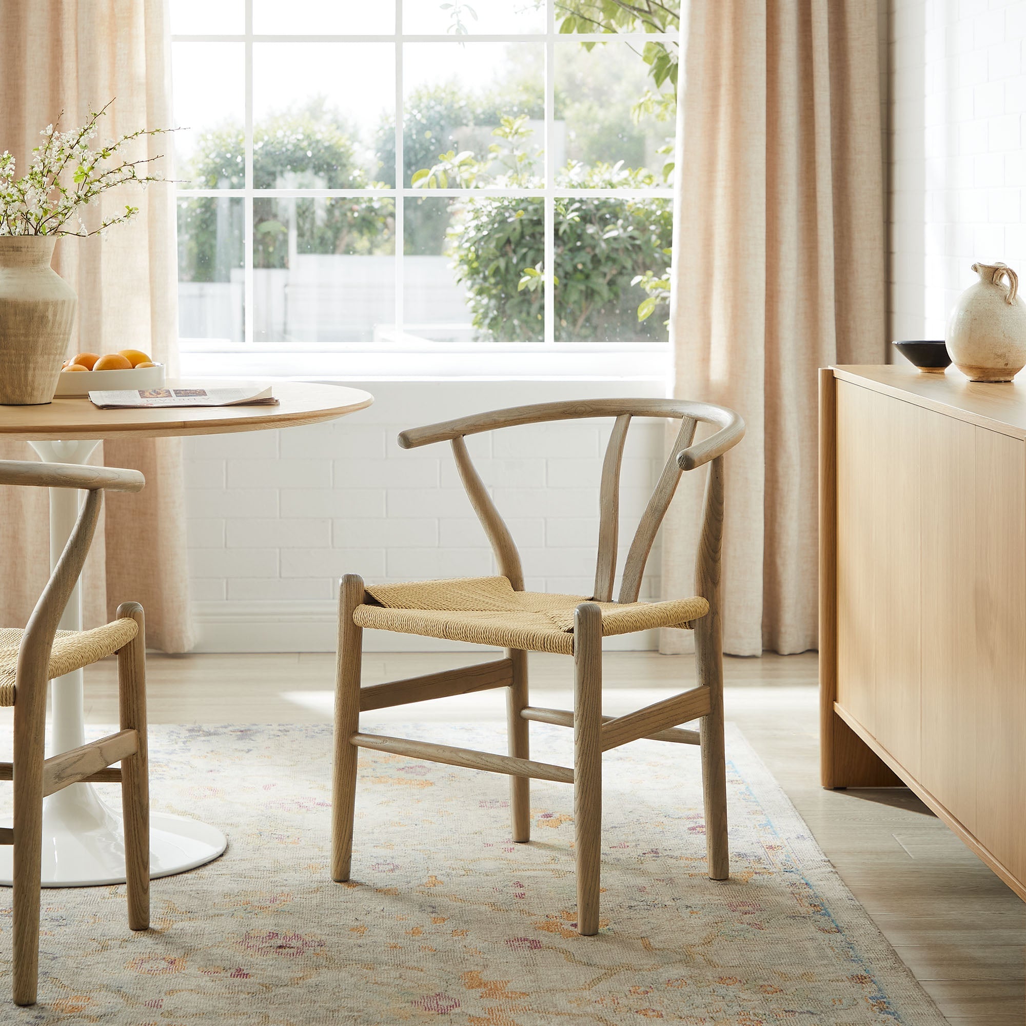 Amish 29" Wood Dining Chair - Black