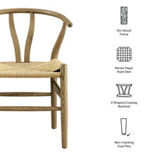 Load image into Gallery viewer, Amish 29&quot; Wood Dining Chair - Black