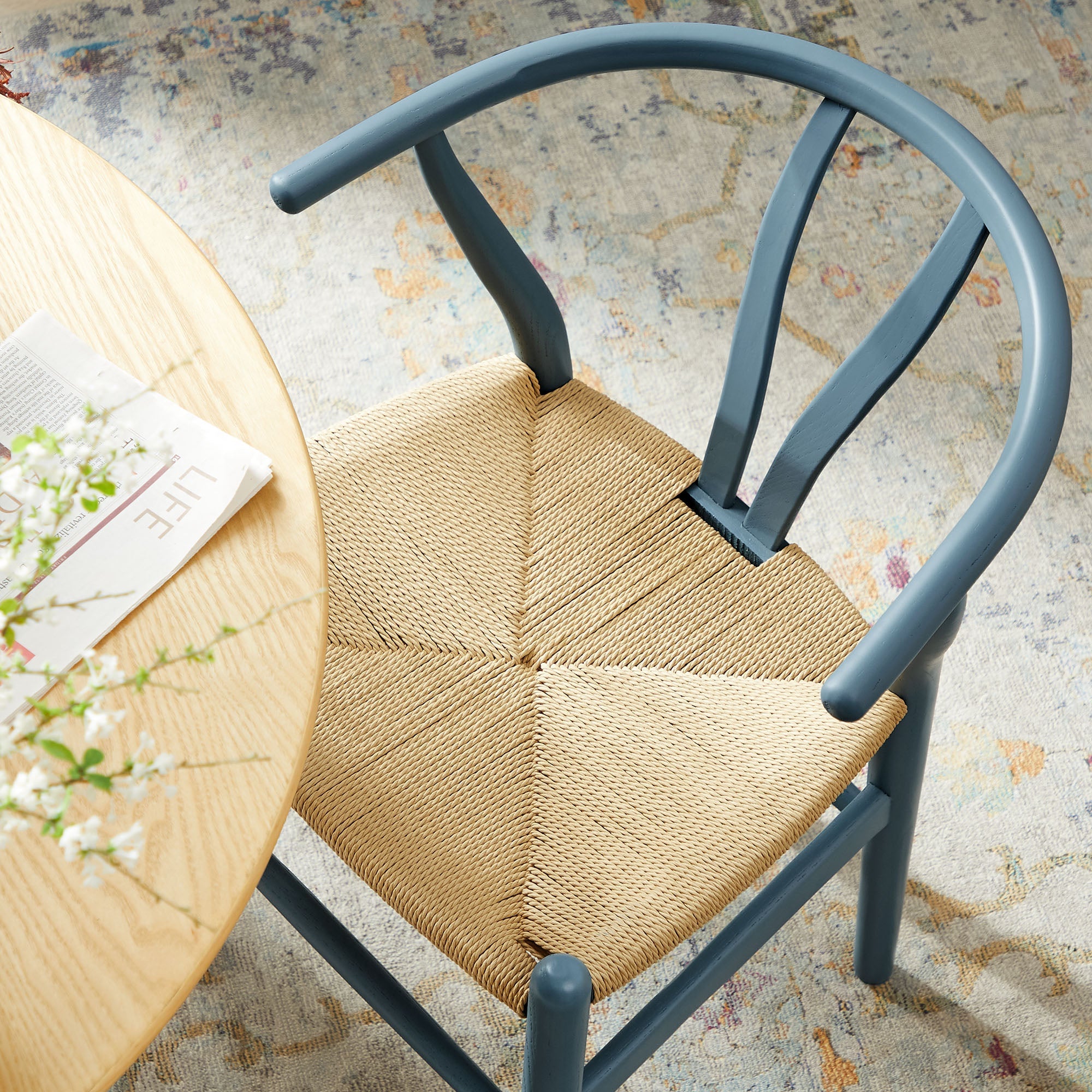 Amish 29" Wood Dining Chair - Black