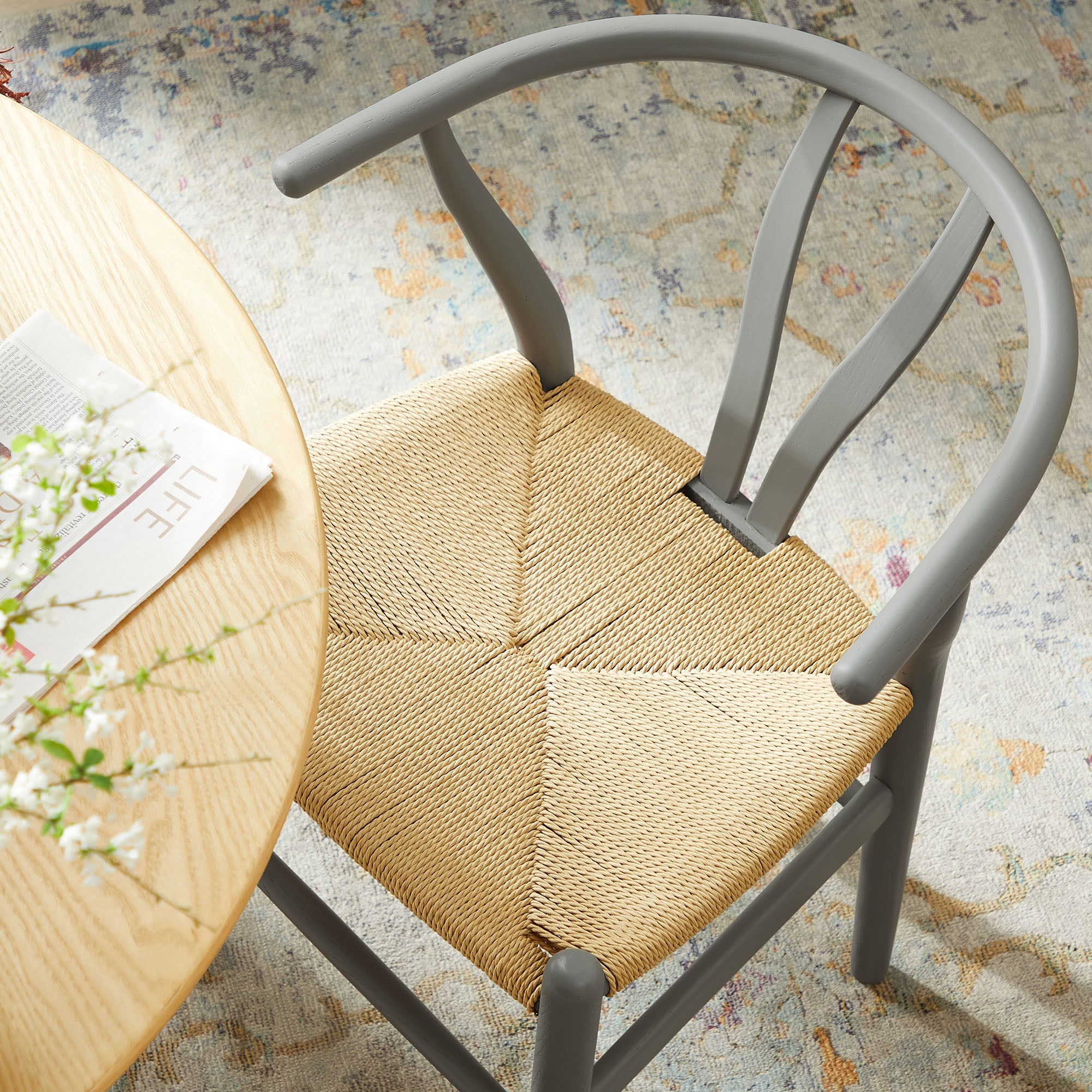 Amish 29" Wood Dining Chair - Black