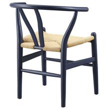 Load image into Gallery viewer, Amish 29&quot; Wood Dining Chair - Black