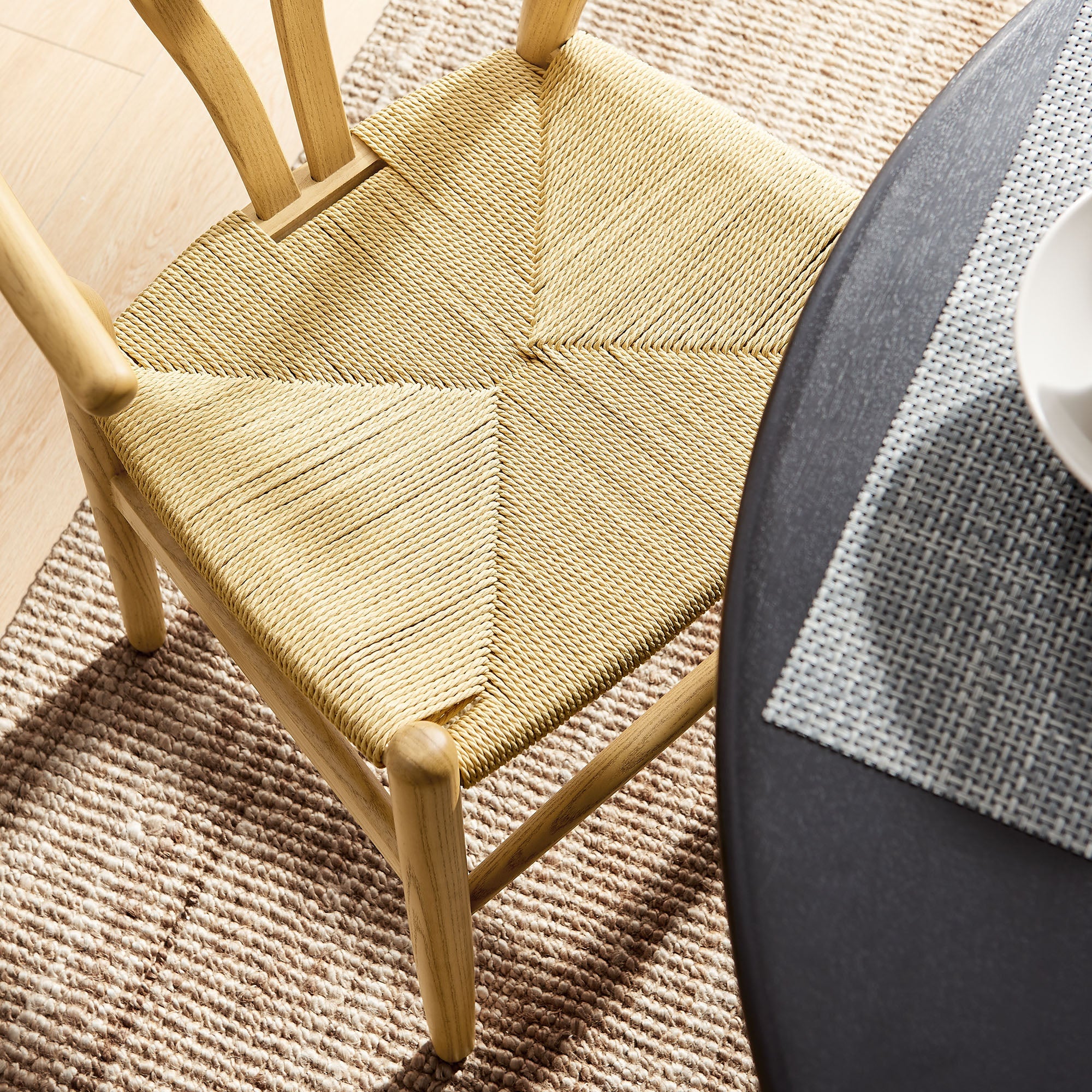 Amish 29" Wood Dining Chair - Black