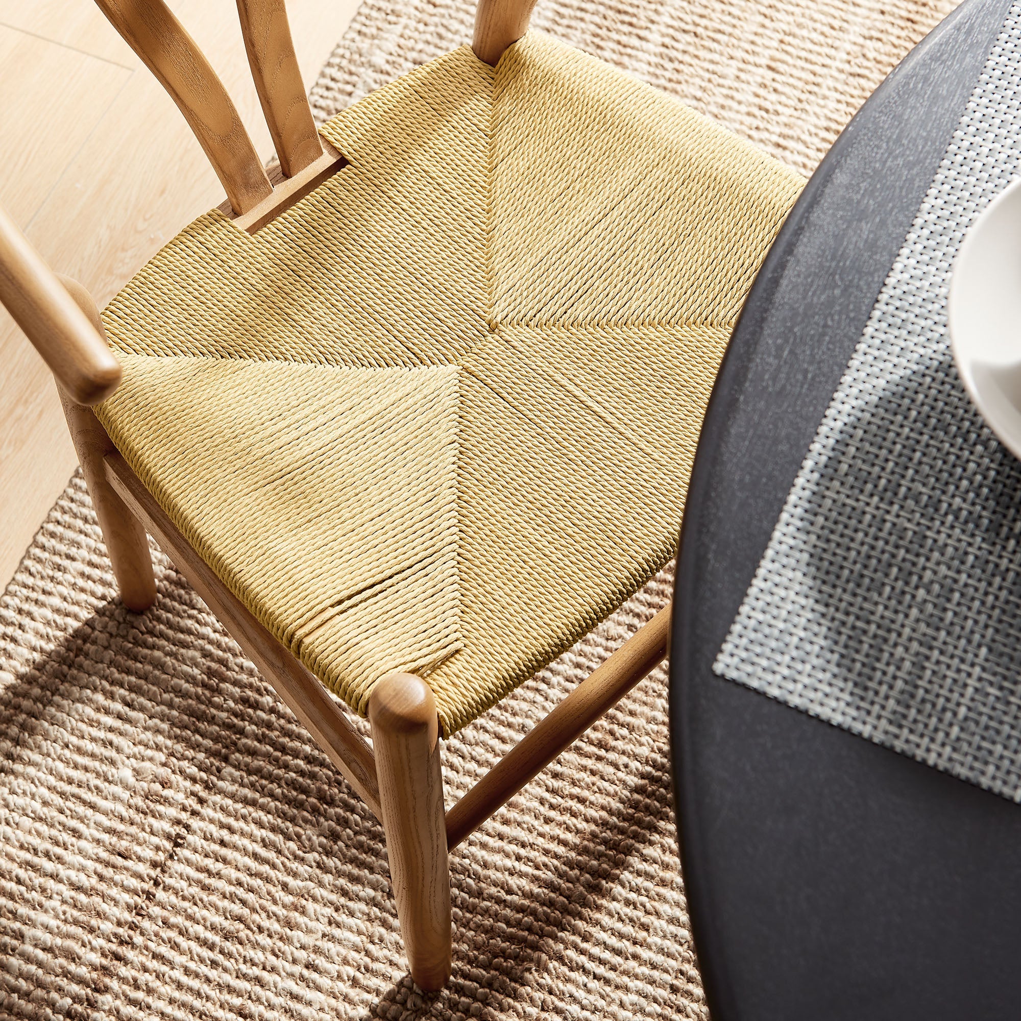 Amish 29" Wood Dining Chair - Black