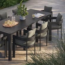 Load image into Gallery viewer, Tahoe 9-Piece Outdoor Patio Aluminum Dining Set With Extendable Table