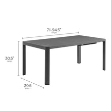 Load image into Gallery viewer, Tahoe 9-Piece Outdoor Patio Aluminum Dining Set With Extendable Table