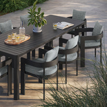 Load image into Gallery viewer, Tahoe 9-Piece Outdoor Patio Aluminum Dining Set With Extendable Table