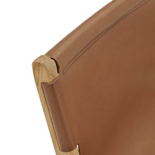 Load image into Gallery viewer, Sonora Genuine Leather Dining Chair, Modern Rustic Design, Sturdy, Comfortable Seating