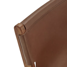 Load image into Gallery viewer, Sonora Genuine Leather Dining Chair, Modern Rustic Design, Sturdy, Comfortable Seating