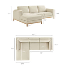 Load image into Gallery viewer, Roscoe Left-Facing Upholstered Sectional Sofa with Chaise