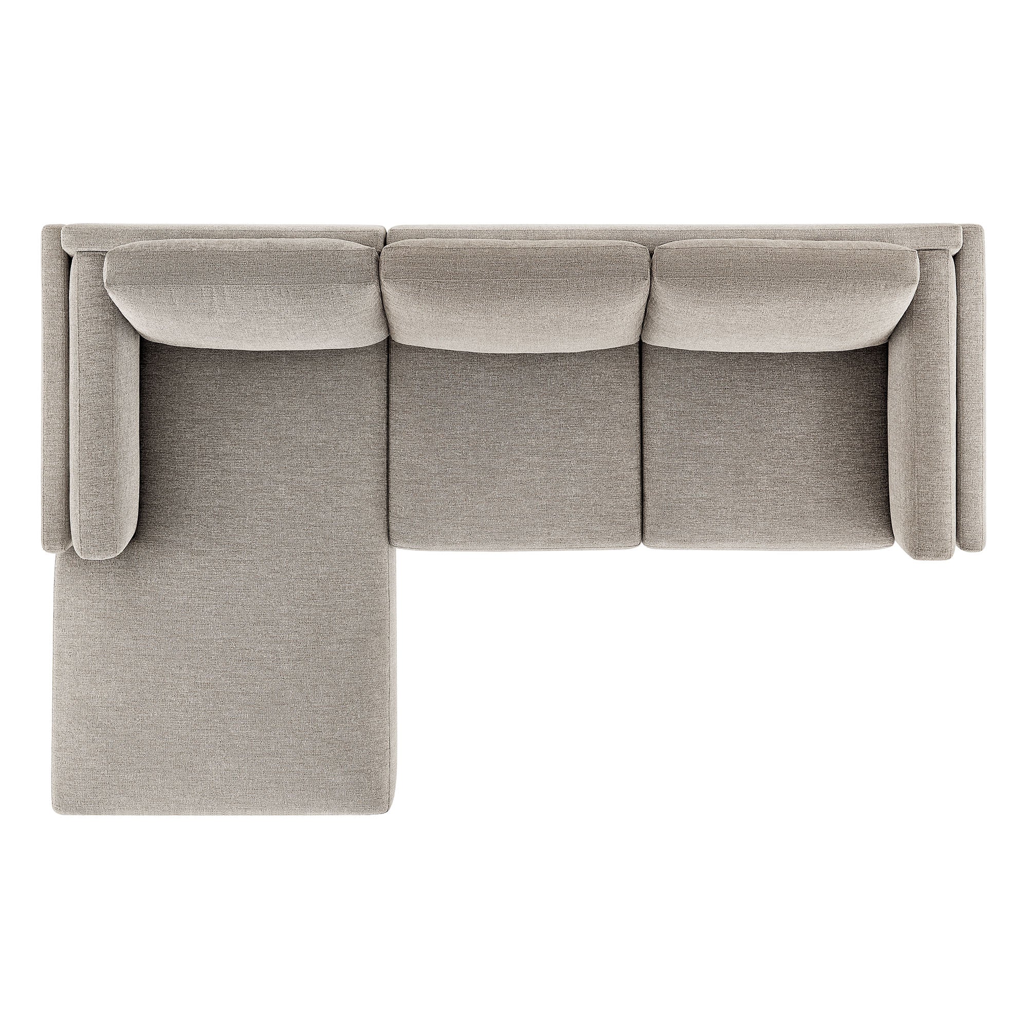 Roscoe Left-Facing Upholstered Sectional Sofa with Chaise