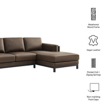 Load image into Gallery viewer, Roscoe Right-Facing Upholstered Sectional Sofa with Chaise