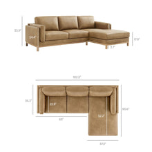 Load image into Gallery viewer, Roscoe Right-Facing Upholstered Sectional Sofa with Chaise