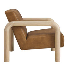 Load image into Gallery viewer, Sereno Vegan Leather Accent Chair