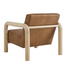 Load image into Gallery viewer, Sereno Vegan Leather Accent Chair