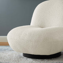 Load image into Gallery viewer, Emily Boucle Swivel Chair