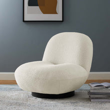 Load image into Gallery viewer, Emily Boucle Swivel Chair