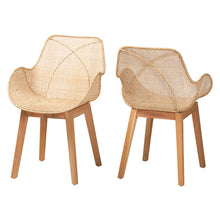 Load image into Gallery viewer, Ertis Wing Dining Chair Natural Rattan (Set of 2)