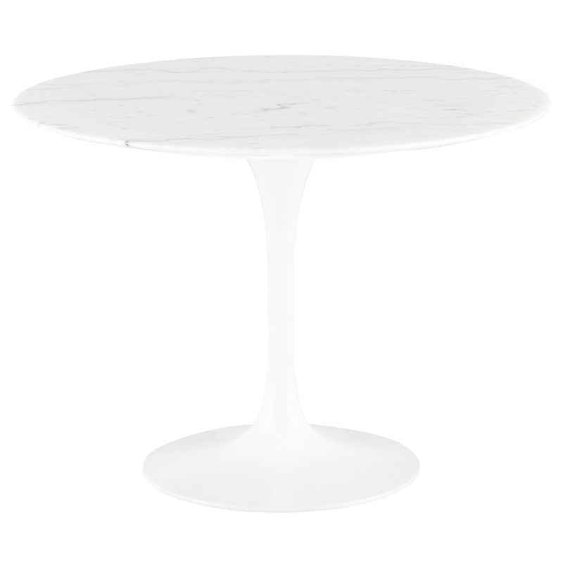 Tulip Natural Marble Round Dining Table