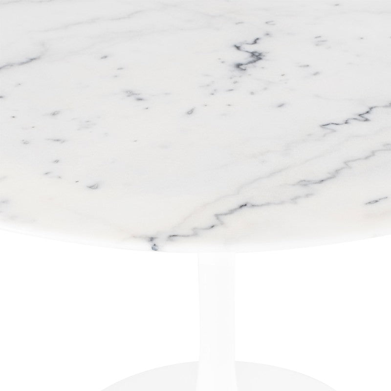 Tulip Natural Marble Round Dining Table