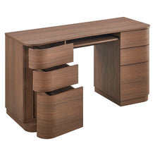 Load image into Gallery viewer, Hillard 6-Drawer Curved Office Desk