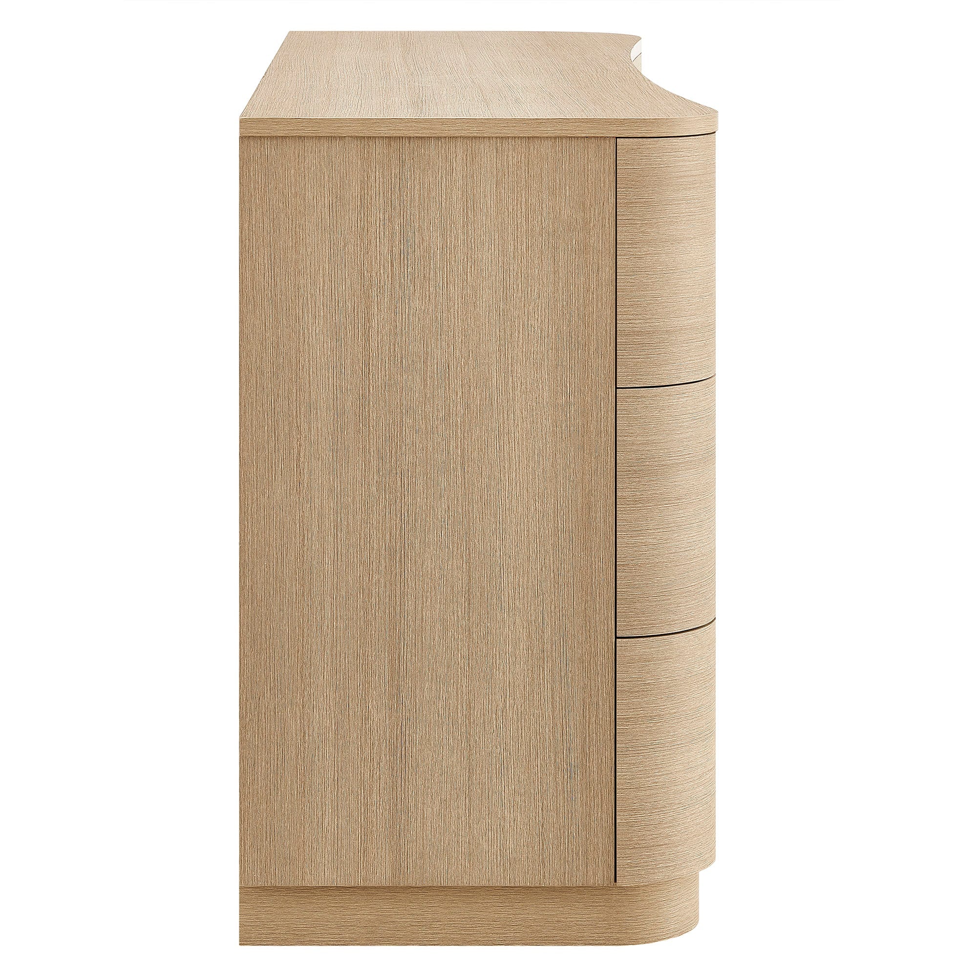 Hillard 6-Drawer Curved Dresser 