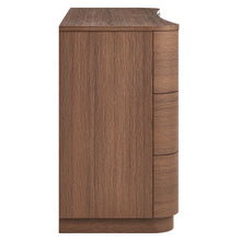 Load image into Gallery viewer, Hillard 6-Drawer Curved Dresser in walnut