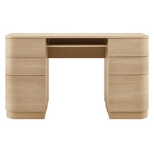 Load image into Gallery viewer, Hillard 6-Drawer Curved Office Desk