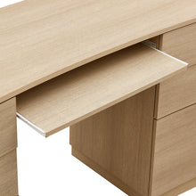 Load image into Gallery viewer, Hillard 6-Drawer Curved Office Desk