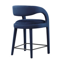 Load image into Gallery viewer, Howkin Counter Stool Performance Velvet (Set of 2)