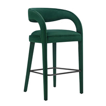 Load image into Gallery viewer, Howkin Bar Stool Performance Velvet (Set of 2)