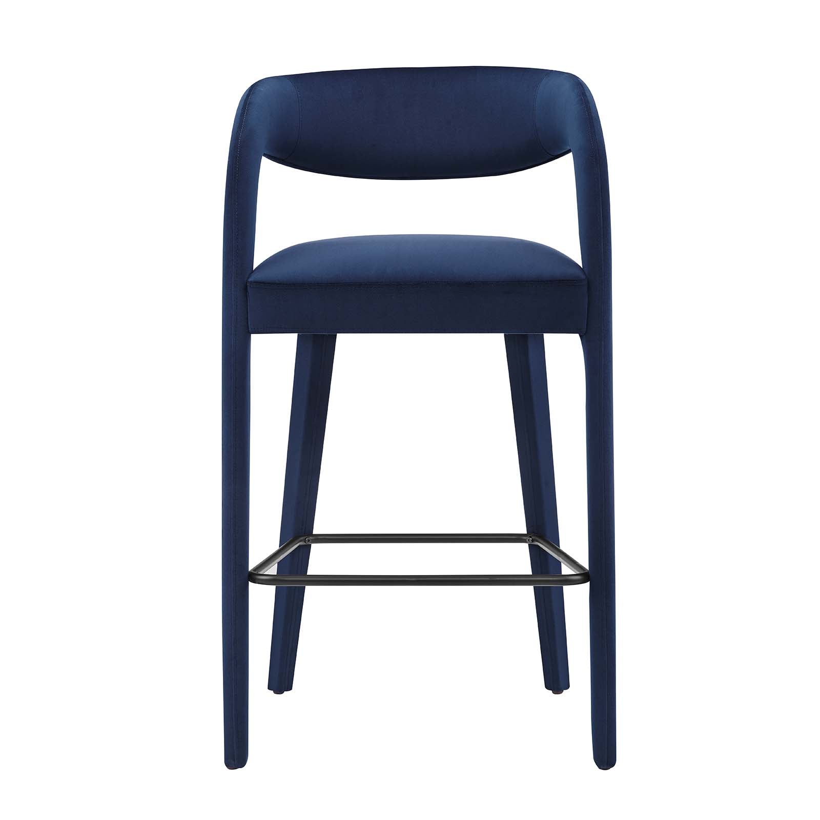 Howkin Bar Stool Performance Velvet (Set of 2)