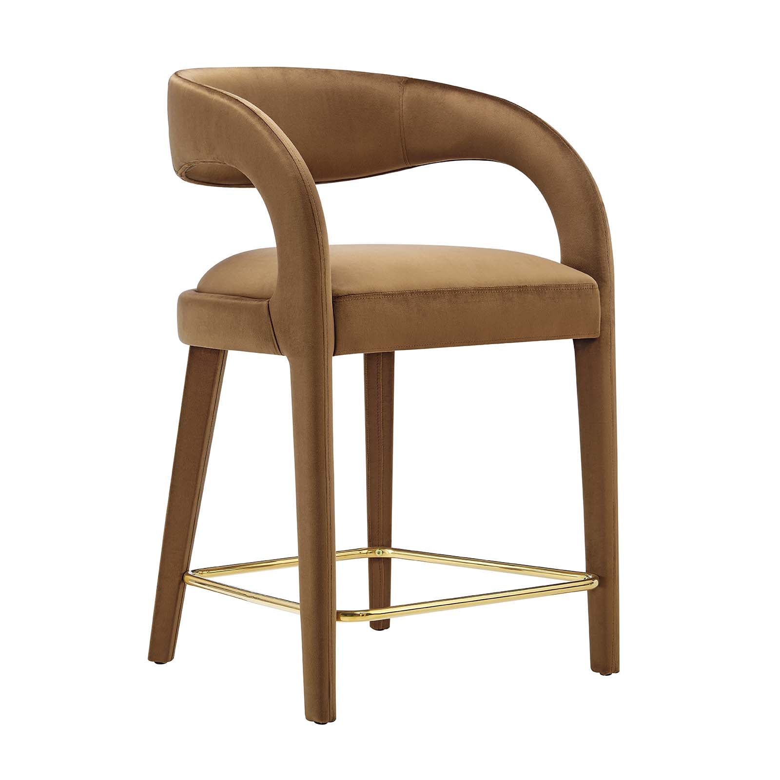 Kin Counter Stool Howkin Counter Stool Performance Velvet (Set of 2) – Luv Modern