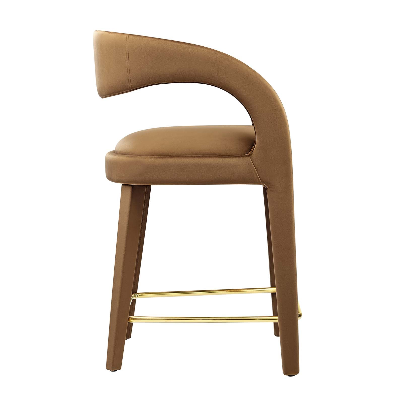 Kin Counter Stool Howkin Counter Stool Performance Velvet (Set of 2) – Luv Modern