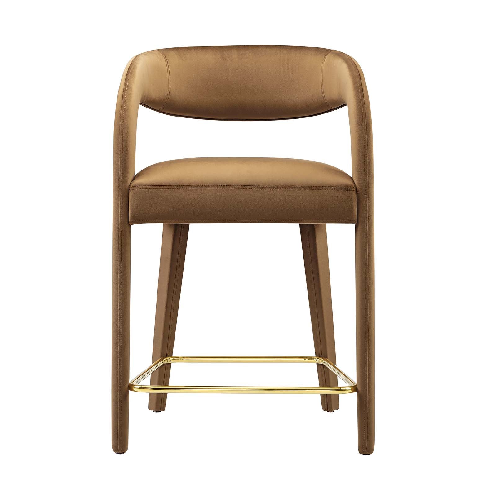 Kin Counter Stool Howkin Counter Stool Performance Velvet (Set of 2) – Luv Modern