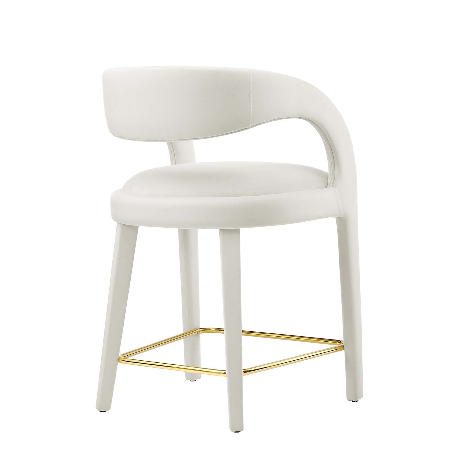 Kin Counter Stool Howkin Counter Stool Performance Velvet (Set of 2) – Luv Modern