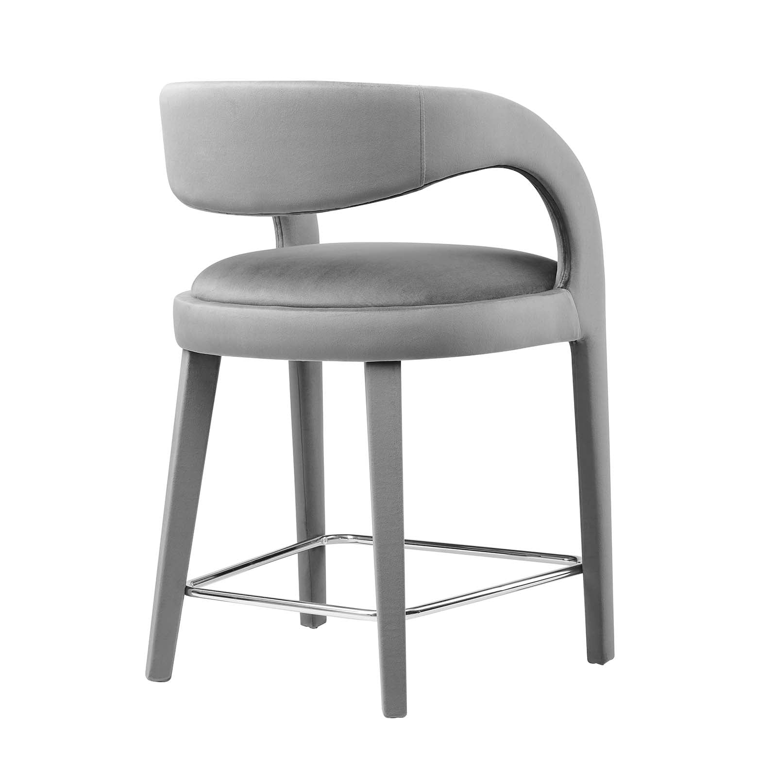 Kin Counter Stool Howkin Counter Stool Performance Velvet (Set of 2) – Luv Modern