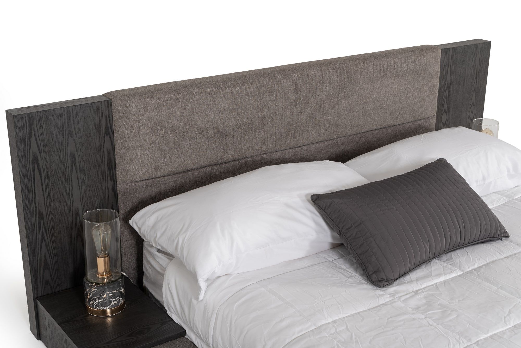 Japanese Style Upholstered Platform King Size
