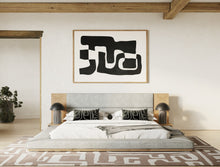 Load image into Gallery viewer, Japanese Style Upholstered Platform King Size