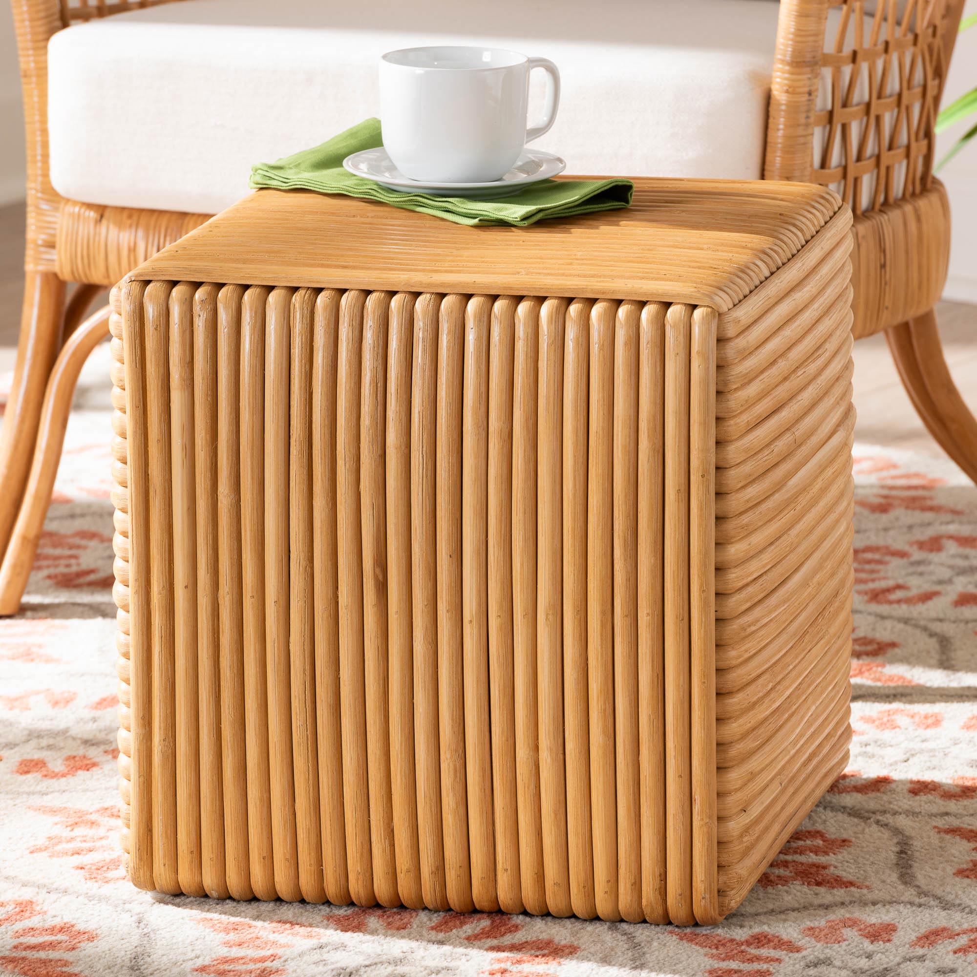 Mono Rattan End Table