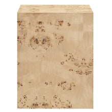 Load image into Gallery viewer, Powell 16&quot; Square Burl Wood Side Table