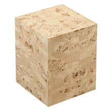 Load image into Gallery viewer, Powell 16&quot; Square Burl Wood Side Table