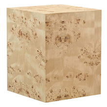 Load image into Gallery viewer, Powell 16&quot; Square Burl Wood Side Table