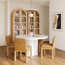 Load image into Gallery viewer, Elora 47" Lacquer Round Dining Table