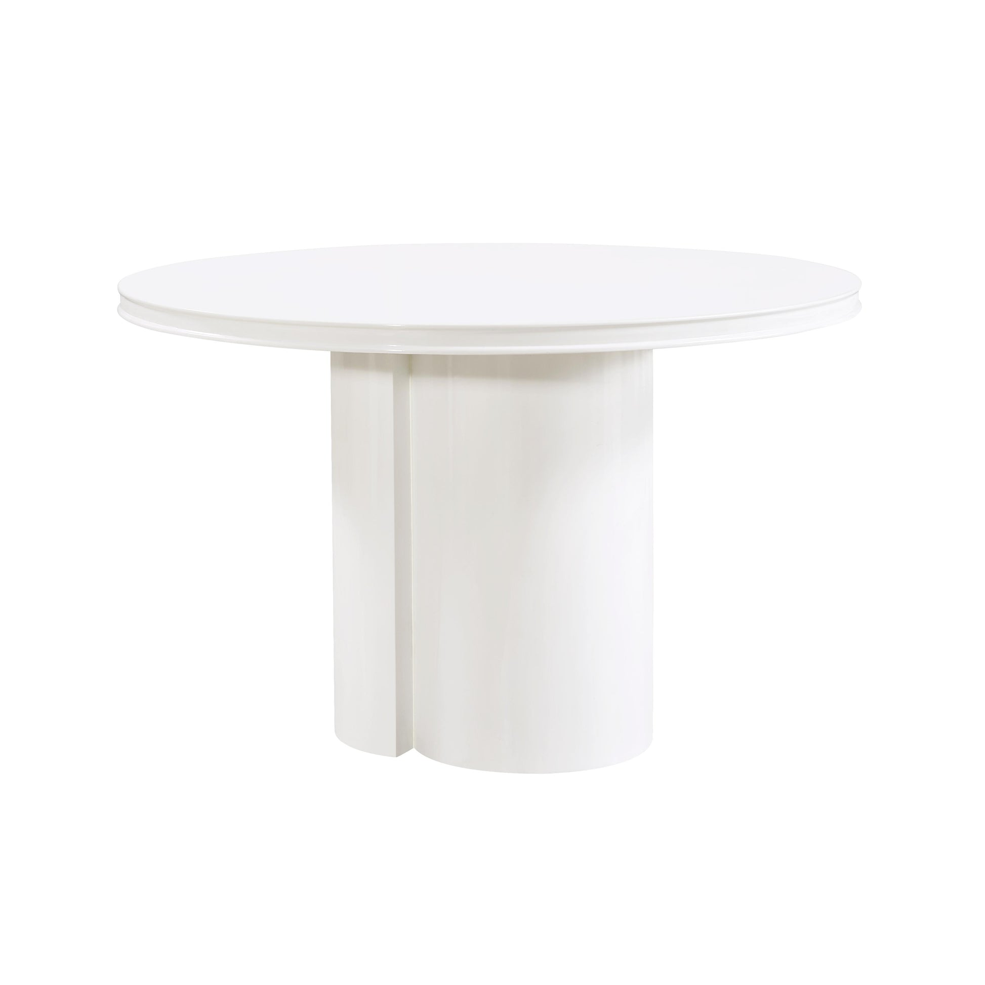 Elora 47" Lacquer Round Dining Table