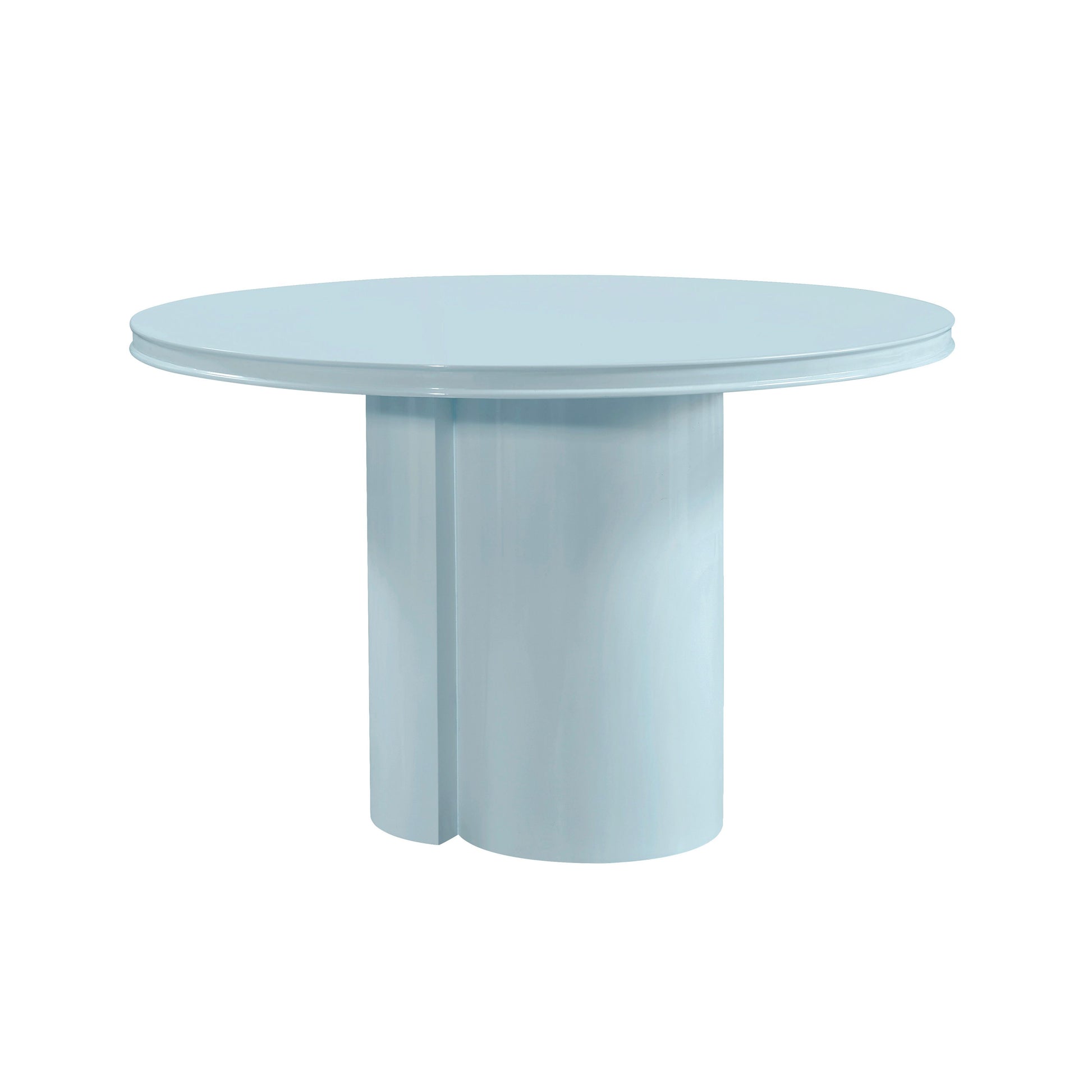 Elora 47" Lacquer Round Dining Table