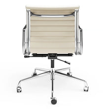 Load image into Gallery viewer, Ribbed Back Office Chair Leather